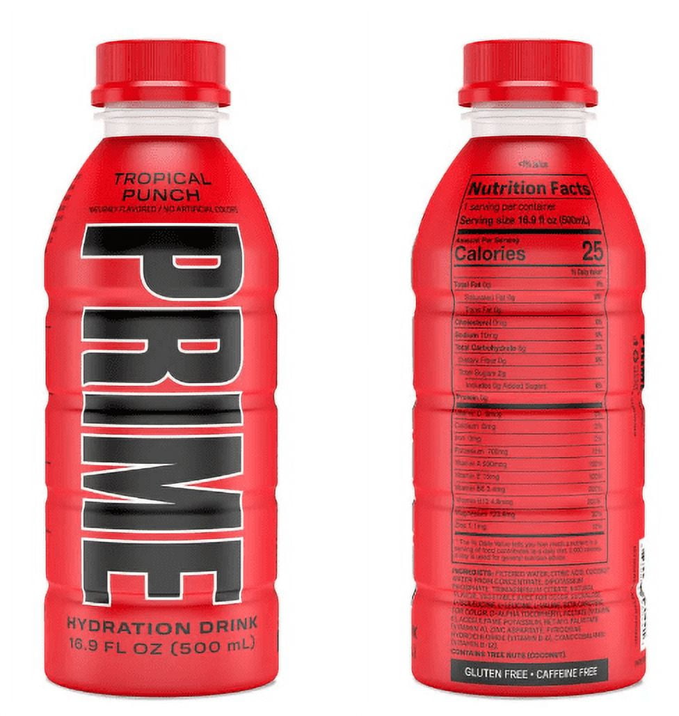 Prime Hydration Sports Drink All 8 Flavors Variety Pack Electrolyte Beverage 16.9 fl oz Bottles