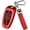 B:red, variant on Key Fob Cover Compatible with Hyundai Sonata Santa Fe Tucson 2020-2023 7 Button TPU Keychain Case Holder Protector,A:black