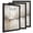 Black-12X18, variant on Walnut 11x14 Solid Wood Picture Frame, Holds 8x10 Photos With Mat