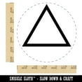 thumbnail image 2 of Triangle Border Outline Self-Inking Rubber Stamp Ink Stamper - Black Ink - Large 1-1/2 Inch, 2 of 7