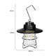 thumbnail image 4 of Lámpara Mini linterna de camping retro Haning Hook Luz de emergencia 15w para emergencia al aire libre, 4 of 8