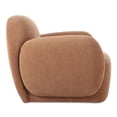 thumbnail image 3 of Moe's Home Collection Hazel Lounge Chair Copper Fabric Chairs, 3 of 6