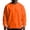 Orange, variant on Dwelliawo Men's Fleece Lined Crewneck Sweatshirt Long Sleeve Loose Fit Soft Basic Pullover Sweatshirt Royal Blue 2XL