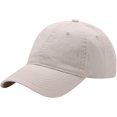 thumbnail image 1 of Plain Washed Baseball Cap - Retro Adjustable Cotton Hat, Vintage Structured Golf Dad Cap for Men Women, 1 of 6