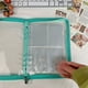thumbnail image 2 of Cuaderno de tarjetas de hojas sueltas A5, bolsa antideslizante con núcleo interior transparente de 4 celdas, bolsa de plástico PP para tarjetas de presentación, bolsa para almacenamiento de, 2 of 4