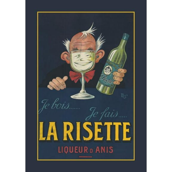 Bnf Affiches Carnet Blanc La Risette, (Paperback)