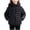 Black, variant on Kogui Kids Stand-Collar Puffer Jacket Hoodless Zip-Up Lightweight Winter Coat Ages 12M-8Y 3T 4T (Black,3-4 Years)