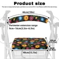 thumbnail image 6 of HELLHERO Rollator Seat Back Cover Rollator Walker Cover Machine Washable Removable and Washable Gift Option for Elderly Adults, 6 of 7