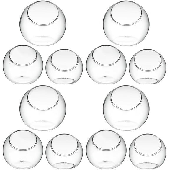 12Pcs Plant Terrarium Plant Holder Terrarium Air Plant for Succulents Home Decor