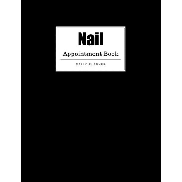 Nail Appointment Book Weekly Nail Appointment Book, Daily Appointment