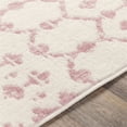 thumbnail image 4 of Surya Ustad UST-2315 24 x 35" Rectangle Fabric Rug in Dusty Pink/Cream, 4 of 7