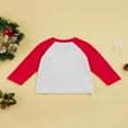 thumbnail image 2 of EIMELI T-Shirt de Noël pour Enfants Col Rond Manches Longues Chandail, 2 of 6