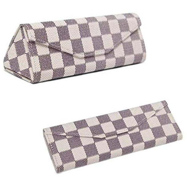 Daisy Rose Foldable Hard Shell Checkered Protective Case For