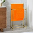thumbnail image 3 of BELIZZI HOME Ultra Soft 3 Pack Cotton Towel Sets - 1 Pc Bath Towel 28x55 inch, 1 Pc Hand Towel 16x24 inch & 1 Pc Wash Coth 12x12 inch. For Everyday Use, Compact & Light Weight - Orange, 3 of 6