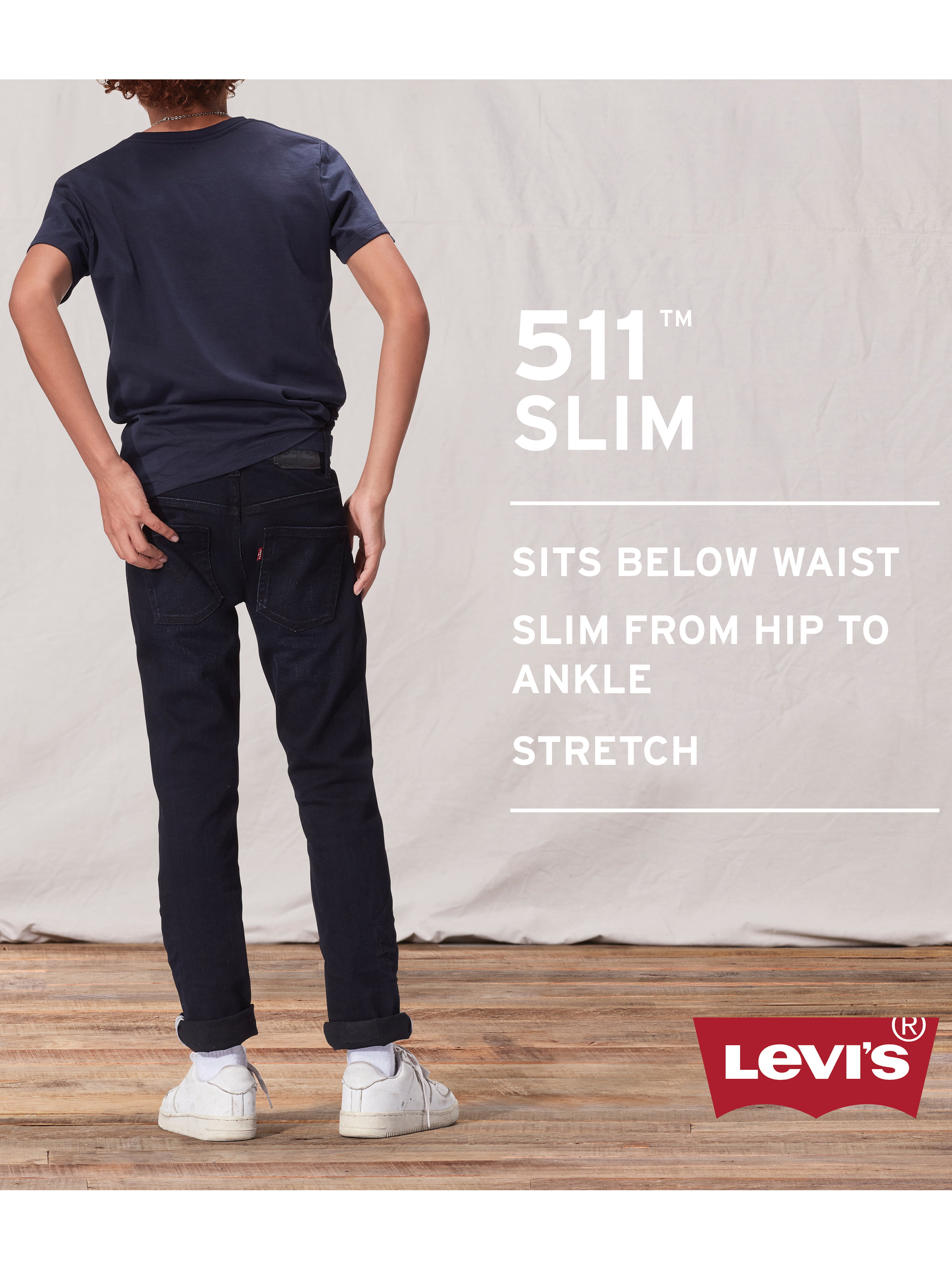 Boys 511 Slim Fit Jeans, Sizes 