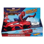 Hot Wheels Marvel Spider-Man Web-Car Launcher