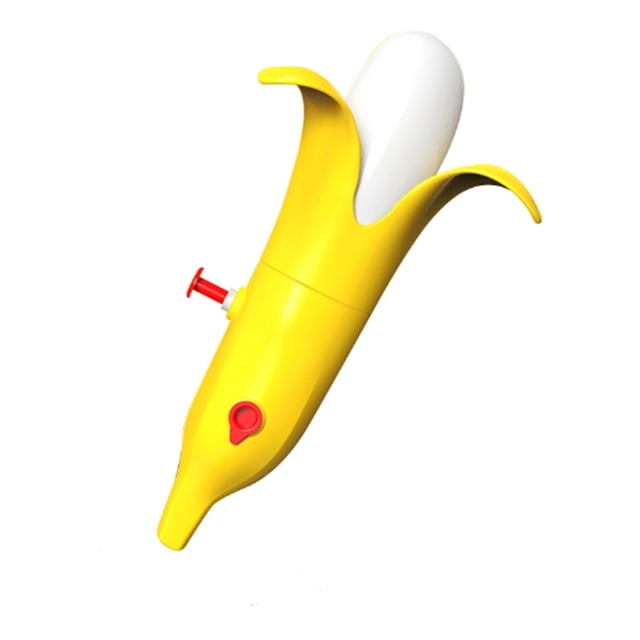 Juego de Agua Al Aire Libre Banana Water Mini Spray Beach Juego de Agua Al Aire Libre Jugar con Agua en Forma de Fruta Linda para Niños