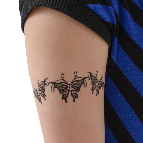 Solid Brown Armband Tattoo solid-brown-armband-tattoo