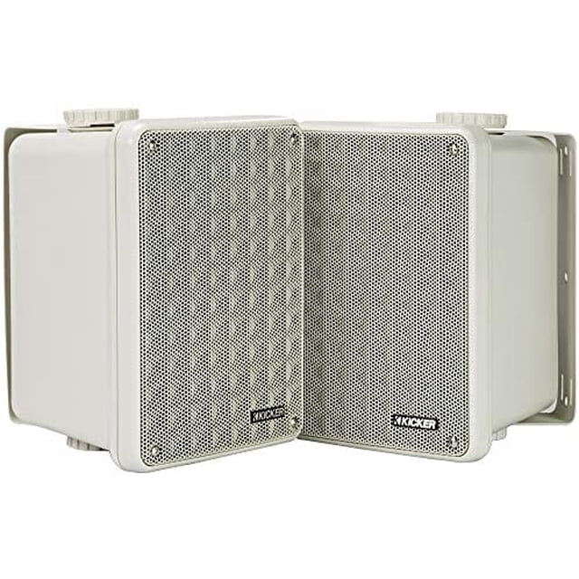 Bocinas de Pared Kicker KB6 Par para Exteriores -Gris