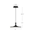 thumbnail image 5 of Alora Lighting Pd418012-Unv Issa 12" Wide 3000K Mini Pendant - Black, 5 of 7