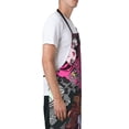 thumbnail image 3 of Goofa Monster High Printed Waterproof Apron 33" Chef Aprons for Men Heavy Duty Chemical Work Apron Adjustable Bib Apron, 3 of 8
