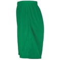 thumbnail image 5 of Augusta AG1844 9-inch Modified Mesh Shorts-Kelly-4X, 5 of 5