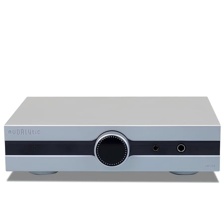 AUDALYTIC HP70 Fully Balanced Discrete Headphone Ampliferwith Remote Control,Silver