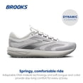 thumbnail image 2 of Zapatillas para correr Brooks Revel 7 Neutral para mujer gris talla 10.5 M, 2 of 6