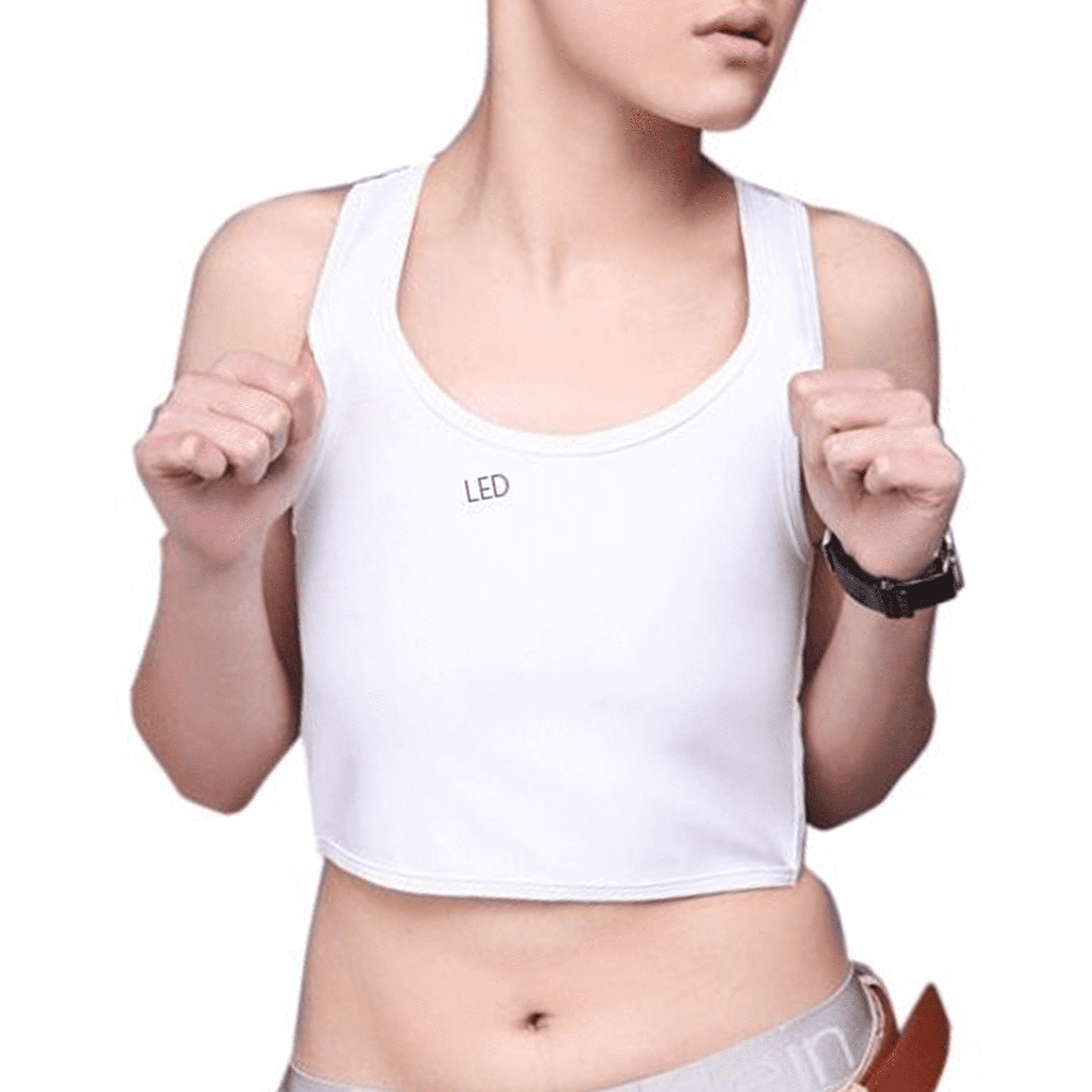 3 PACK x BONDS GIRLS WHITE NARROW STRAP SINGLETS Kids Underwear Chesty Vest Top