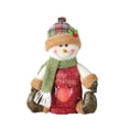 thumbnail image 1 of Yuarrent Lindo bolso de muñecas de Navidad regalos transparentes caramelo fruta dibujos animados muñeco de nieve forma contenedor Noel bolso niños Kits de decoración para fiestas Muñeco de nieve Yuarrent HA070786-02, 1 of 6