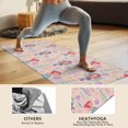 thumbnail image 4 of Mermaid Princess Sea Pattern Hot Yoga Mat Towel Non Slip for Hot Yoga - Quick-Drying Yoga Mat Cover with 4 Corner Pockets with Travel Bag - Hot Yoga Towel Non Slip 74"x26", 4 of 6