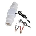 thumbnail image 1 of 12V Inline Ventilation Fan for Toilets & Offices - Easy Install for 20/25/32/40/46mm Holes, 1 of 5
