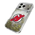 thumbnail image 2 of New Jersey Devils Linen Logo iPhone Glitter Case, 2 of 6