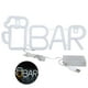 thumbnail image 1 of Letrero de neón LED Daixiaolindai BARRA USB o alimentado por batería Luz de neón de barra blanca, 1 of 10