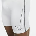 thumbnail image 4 of Nike Pro Dri-FIT Mens Shorts X-Large White/Black/Black, 4 of 5