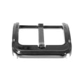 thumbnail image 2 of Men's Metal Alloy Belt Buckle - Gunmetal or Silver Finish, 2 of 3
