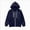 Y12-Dark Blue, variant on Sweatshirt Color Solid Zip Jackets Long Hoodie Top Sleeve Up Kids Coat&Jacket,Zip Hoodie Sweatshirt