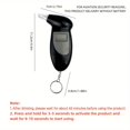 thumbnail image 3 of EASTIN Portable Digital Alcohol Detector - Accurate Blood Alcohol Content Test  Easy to Use & Carry  Battery-Powered (Batteries Not Included) for Traffic Inspectors & Automotive Professio, 3 of 7