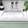 thumbnail image 2 of Great Point Collection Nantucket Sinks 16 Inch X 11 Inch Undermount Ceramic Sink In White UM-16x11-W, 2 of 6