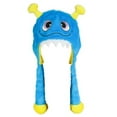 thumbnail image 2 of Halloween Character Cute Blue Monster Plush Hat Costume Accessory, 2 of 2