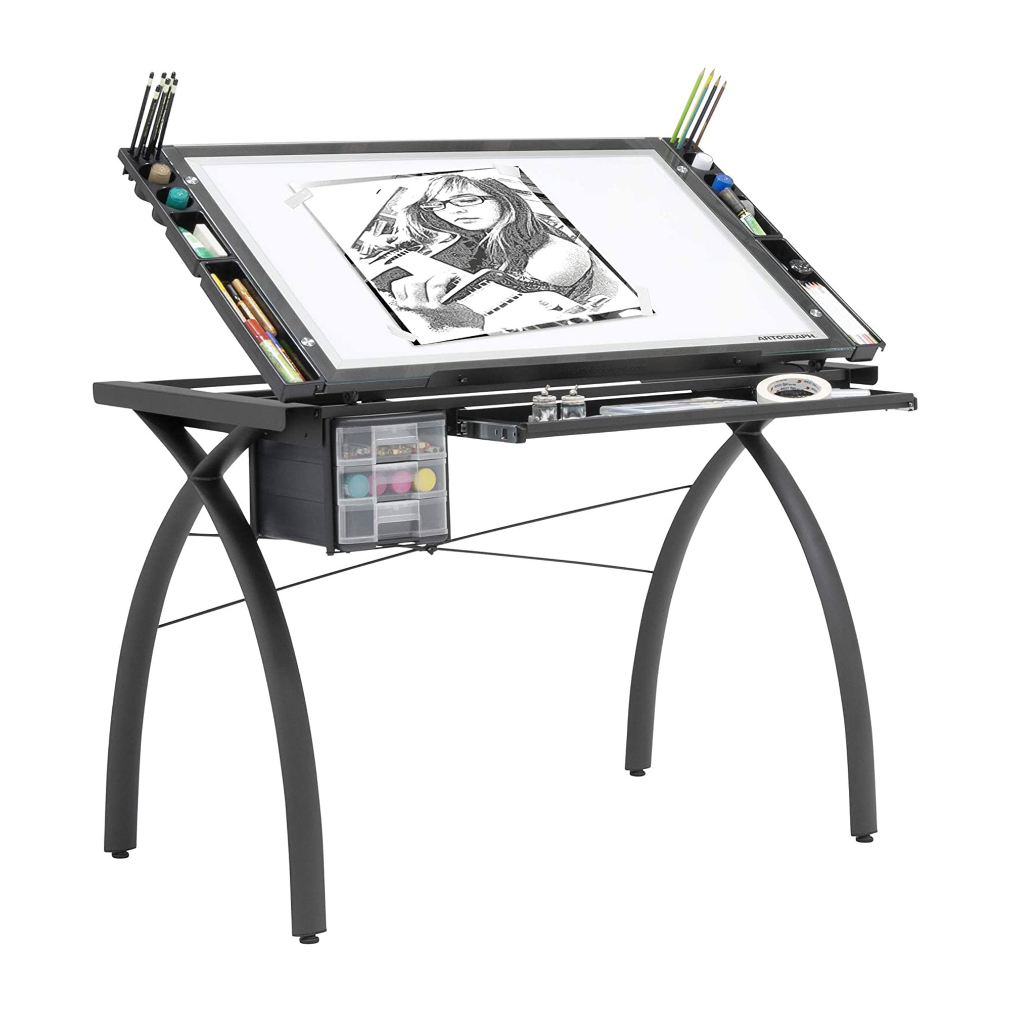 Diy Light Table Drawing Lilylessons diy-light-table-drawing-lilylessons