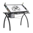 thumbnail image 1 of Artograph Futura Adjustable Home Drafting Light Table Drawing Desk, Black, 1 of 7