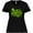 AB-Black, variant on Inktastic St. Patrick's Day Hand Lettering with Green Top Hat Women's Plus Size T-Shirt