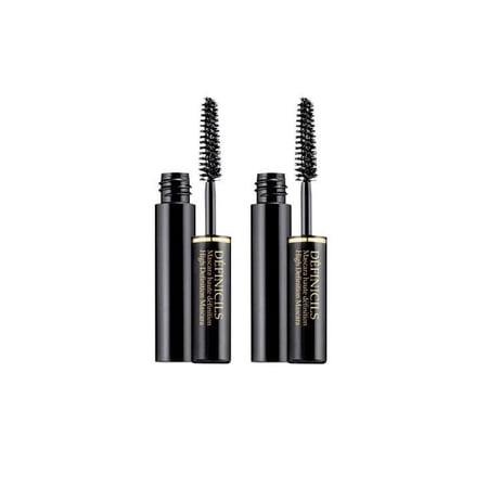 2 x Lancome Definicils High Definition Mascara, 01Black, travel size x 2