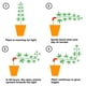 thumbnail image 4 of Plantas De 90 Grados Para Entrenamiento De Bajo Estrés Y Extractor De Ángulo De Entrenamiento De Plantas, Herramienta De Doblado Para Plantas En Maceta, Plántulas, Árboles Frutales Inevent HA041561-01, 4 of 6