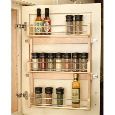 Rev A Shelf Rs4sr 21 15 63 In Door Mount Spice Rack Walmart Com