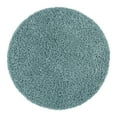 thumbnail image 3 of Unique Loom Solid Shag Collection Area Rug (6' 1" Round Light Slate Blue), 3 of 7
