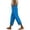 *Sky Blue, variant on VBVC Women's Drawstring Cotton-Linen Pants,Hollow Out Eyelet Cropped Trousers For Women,Ladies Casual Lightweight Summer Beach Pants with Pockets,Army Green,S-3XL