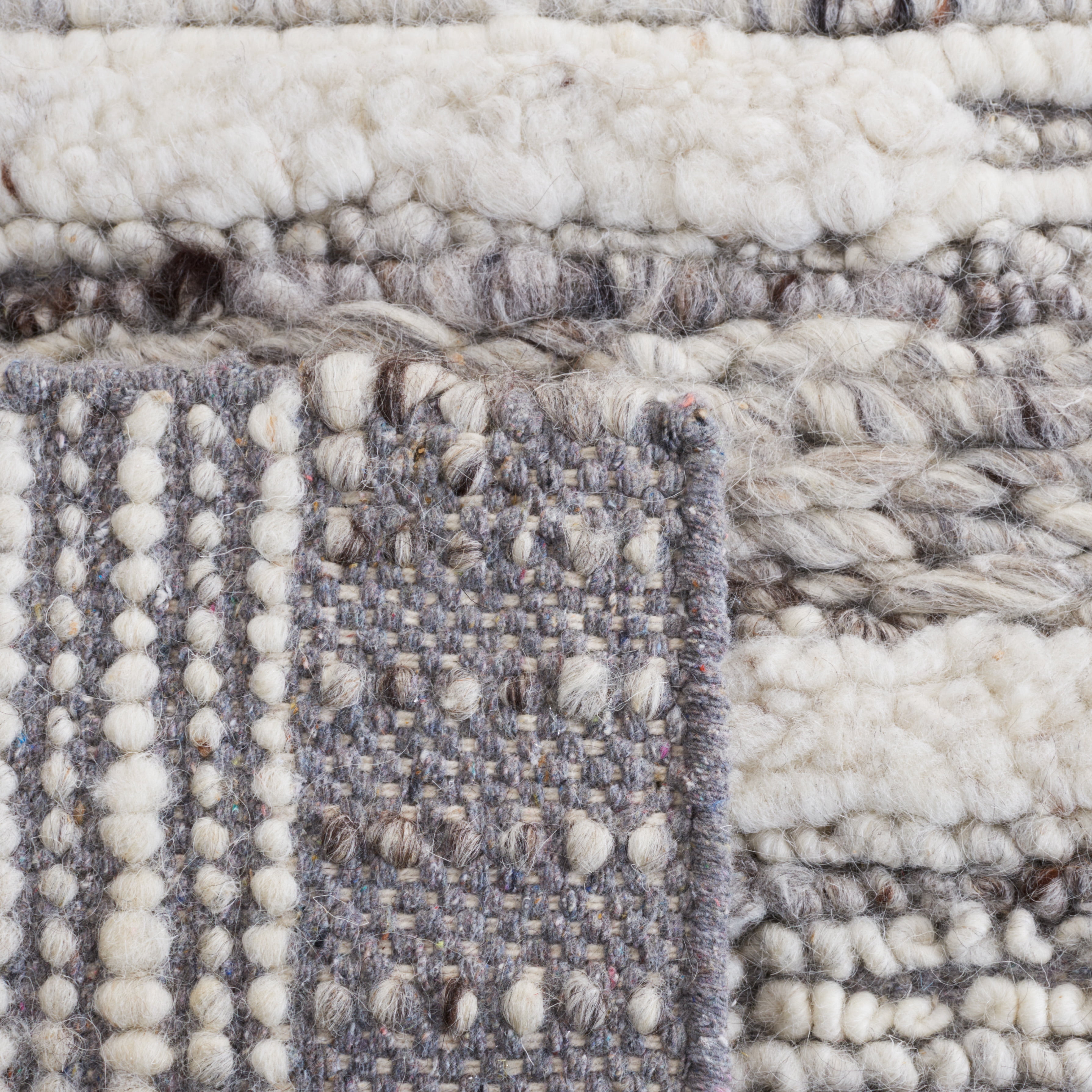SAFAVIEH Casablanca Jermaine Geometric Runner Rug, Ivory/Grey, 2'3" x 8'