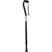 Black Offset Adjustable Cane Foam Handgrip 1/CS